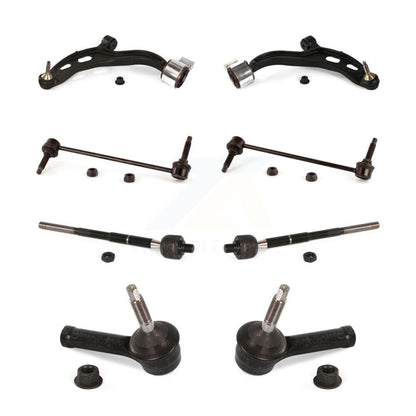 Arm And Ball Joint Tie Rod End Link Front Kit (8Pc) For Ford Police Interceptor