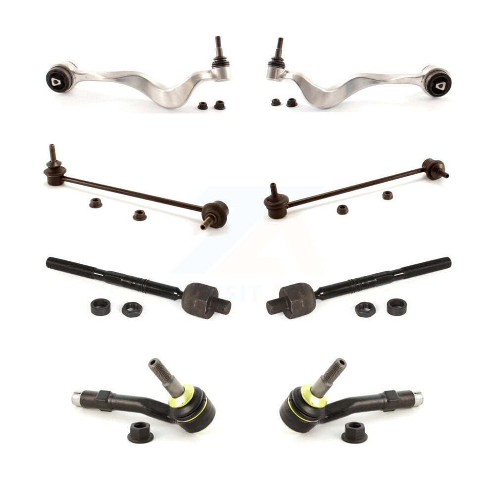 Control Arm & Ball Joint Tie Rod End Link Front Kit (8Pc) For BMW 530i 525i 528i