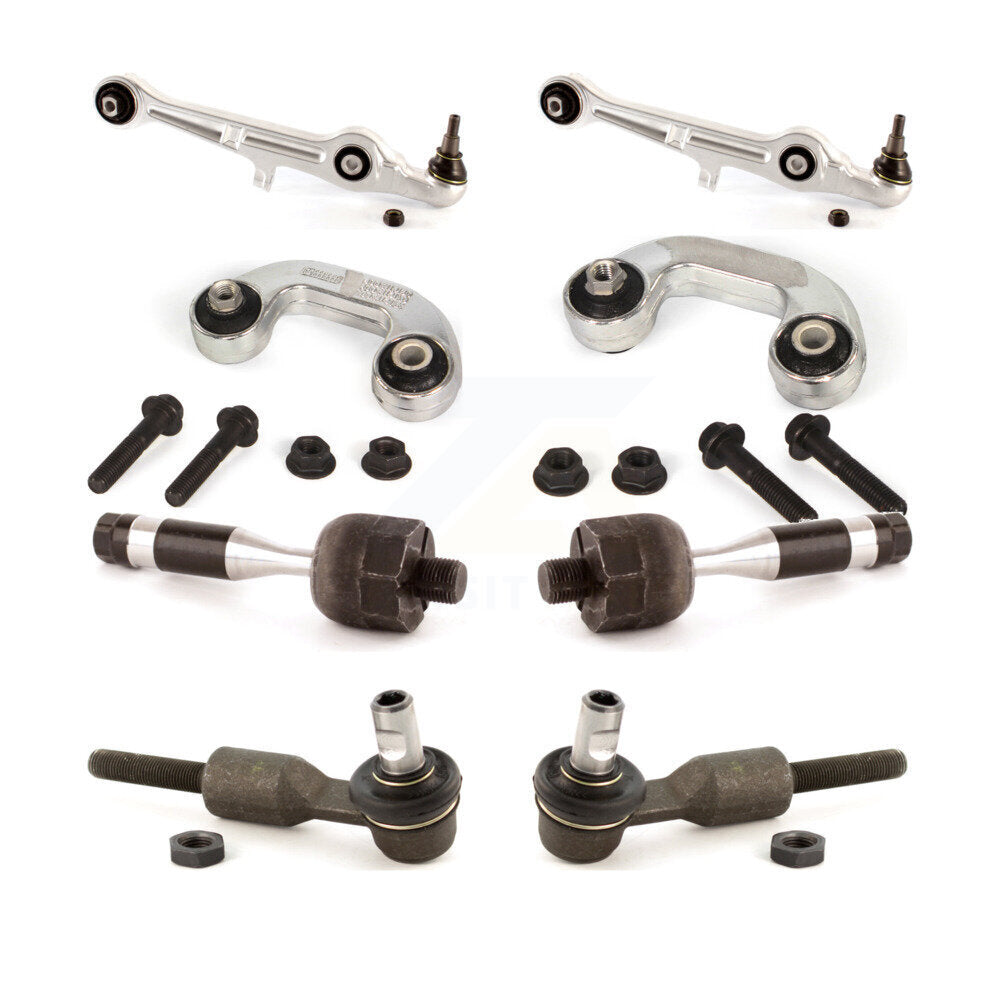 Control Arm And Ball Joint Tie Rod End Link Front Kit (8Pc) For Audi A4 Quattro