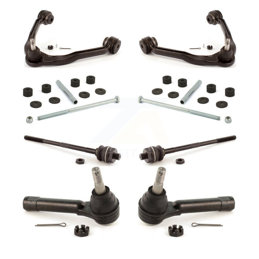 Control Arm Ball Joint Tie Rod End Link Front Kit For Chevrolet GMC Silverado XL