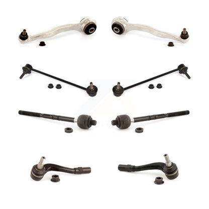 Arm Ball Joint Tie Rod End Link Front Kit (8Pc) For Mercedes-Benz C230 C240 C280