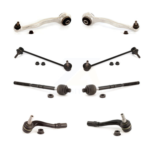 Arm Ball Joint Tie Rod End Link Front Kit (8Pc) For Mercedes-Benz C230 C240 C280