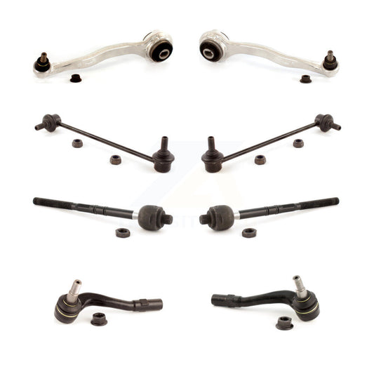 Arm Ball Joint Tie Rod End Link Front Kit (8Pc) For Mercedes-Benz C230 C240 C280
