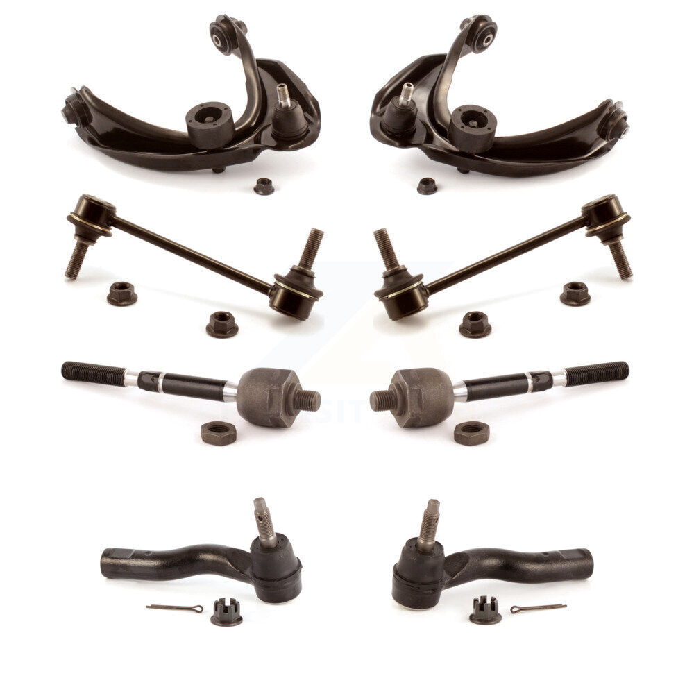 Control Arm Ball Joint Tie Rod End Link Front Kit (8Pc) For Ford Fusion Lincoln