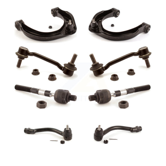 Control Arm Ball Joint Tie Rod End Link Front Kit (8Pc) For Hyundai Sonata Azera
