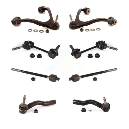 Arm Ball Joint Tie Rod End Link Front Kit (8Pc) For Ford Crown Victoria Lincoln