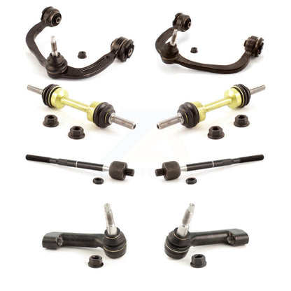 Control Arm & Ball Joint Tie Rod End Link Front Kit (8Pc) For Ford F-150 Lincoln