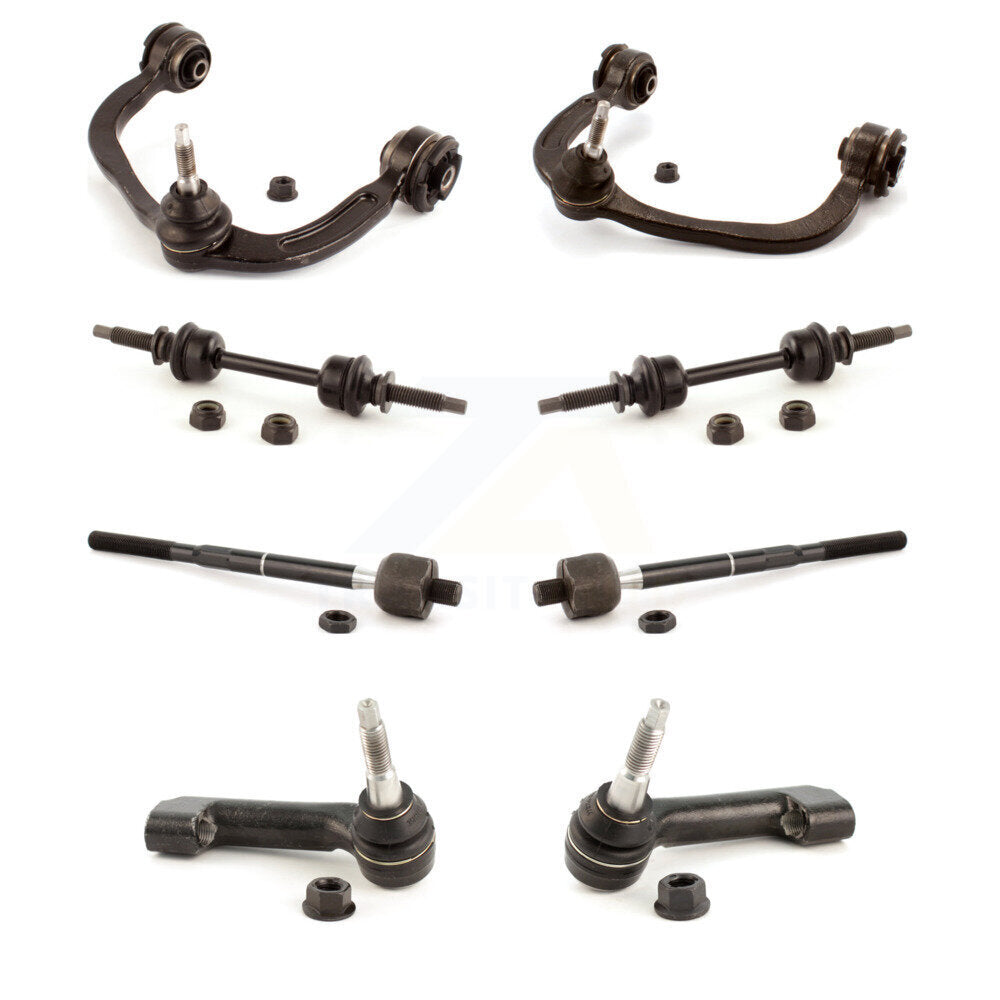 Control Arm Ball Joint Assembly Tie Rod End Link Front Kit (8Pc) For Ford F-150