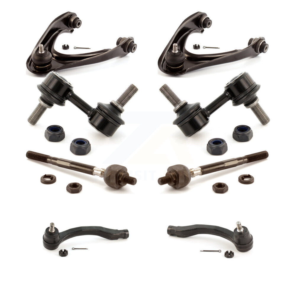 Control Arm Ball Joint Tie Rod End Link Front Kit (8Pc) For 1997-2001 Honda CR-V