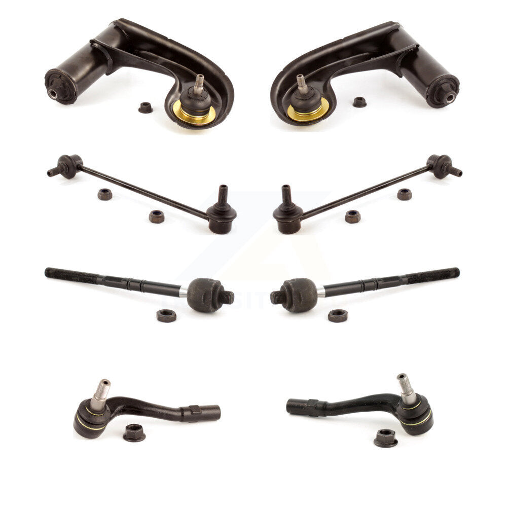 Control Arm Ball Joint Tie Rod End Link Front Kit For 03 Mercedes-Benz CLK55 AMG