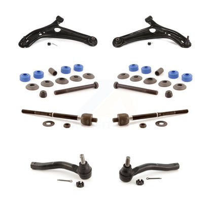 Control Arm Ball Joint Assembly Tie Rod End Link Front Kit (8Pc) For Toyota Echo