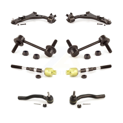 Control Arm & Ball Joint Tie Rod End Link Front Kit (8Pc) For Ford Edge Lincoln