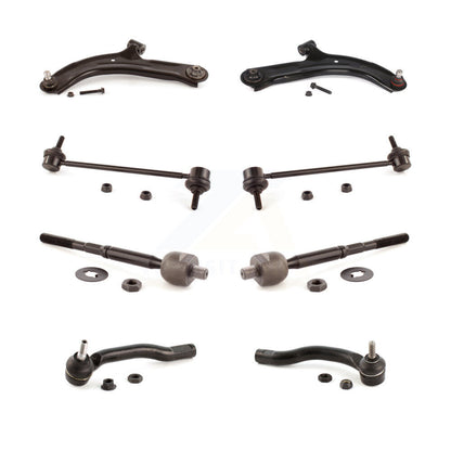 Control Arm & Ball Joint Tie Rod End Link Front Kit (8Pc) For Nissan Versa Cube