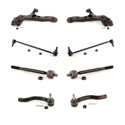 Control Arm Ball Joint Assembly Tie Rod End Link Front Kit (8Pc) For Toyota RAV4