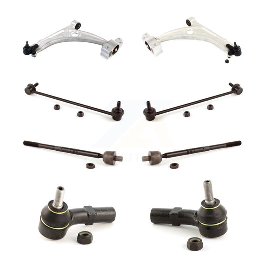 Control Arm Ball Joint Tie Rod End Link Front Kit (8Pc) For Volkswagen CC Tiguan