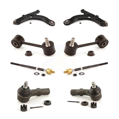 Control Arm And Ball Joint Tie Rod End Link Front Kit (8Pc) For Volkswagen Jetta