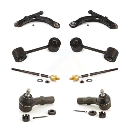 Control Arm And Ball Joint Tie Rod End Link Front Kit (8Pc) For Volkswagen Jetta