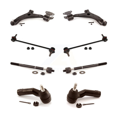 Control Arm And Ball Joint Tie Rod End Link Front Kit (8Pc) For Mazda 3 Sport