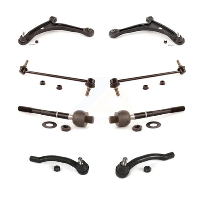 Control Arm & Ball Joint Tie Rod End Link Front Kit (8Pc) For Honda Pilot Acura