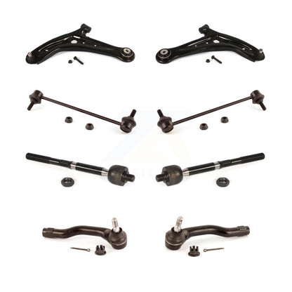 Control Arm & Ball Joint Tie Rod End Link Front Kit (8Pc) For 2011-2014 Mazda 2