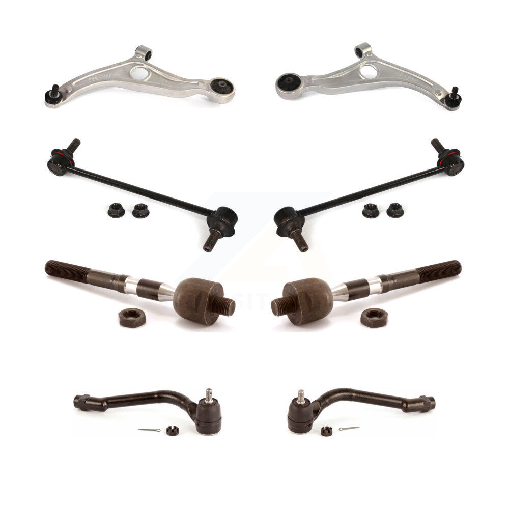 Control Arm & Ball Joint Tie Rod End Link Front Kit (8Pc) For Kia Optima Hyundai