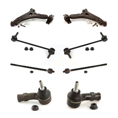 Control Arm Ball Joint Assembly Tie Rod End Link Front Kit (8Pc) For Ford Focus