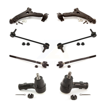 Control Arm Ball Joint Assembly Tie Rod End Link Front Kit (8Pc) For Ford Focus