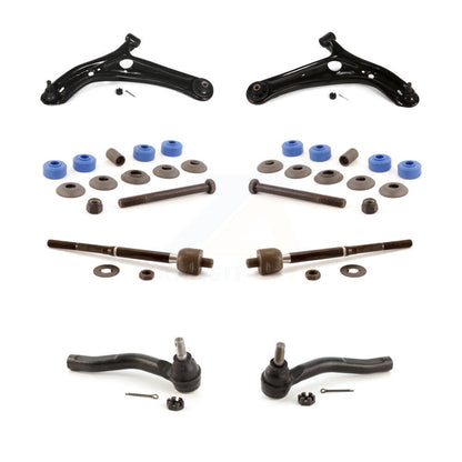 Control Arm Ball Joint Assembly Tie Rod End Link Front Kit (8Pc) For Toyota Echo