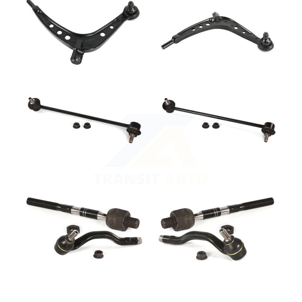 Control Arm And Ball Joint Tie Rod End Link Front Kit (8Pc) For BMW 325xi 330xi