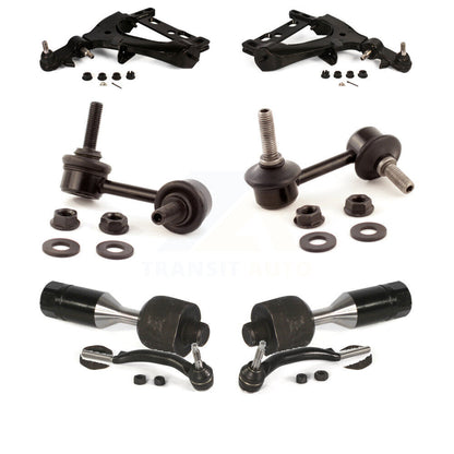 Control Arm Ball Joint Tie Rod End Link Front Kit (8Pc) For GMC Envoy Chevrolet