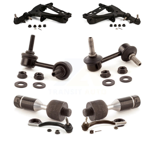 Control Arm Ball Joint Tie Rod End Link Front Kit (8Pc) For GMC Chevrolet Envoy