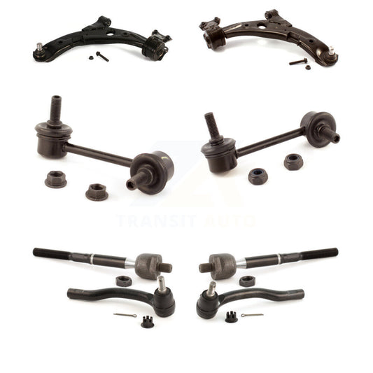 Control Arm Ball Joint Tie Rod End Link Front Kit (8Pc) For 2007-2012 Mazda CX-7