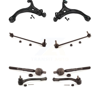 Control Arm & Ball Joint Tie Rod End Link Front Kit (8Pc) For Kia Sedona Hyundai