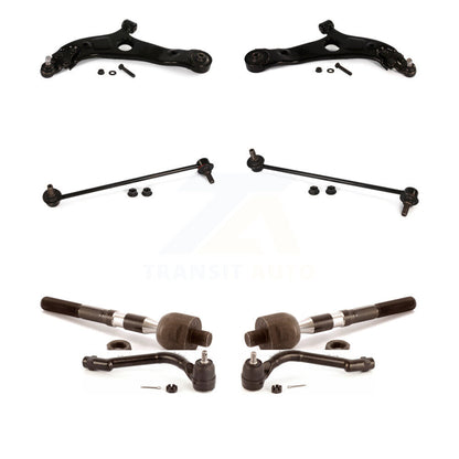 Control Arm Ball Joint Assembly Tie Rod End Link Front Kit (8Pc) For Kia Optima