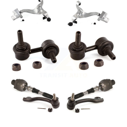 Control Arm And Ball Joint Tie Rod End Link Front Kit (8Pc) For INFINITI G37 G35