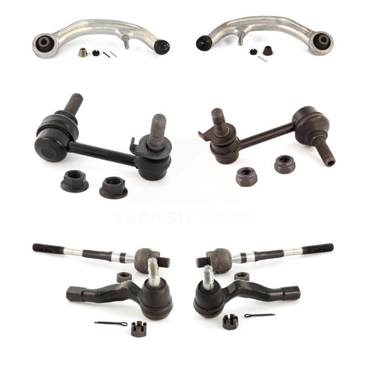 Control Arm And Ball Joint Tie Rod End Bar Link Front Kit (8Pc) For INFINITI G35