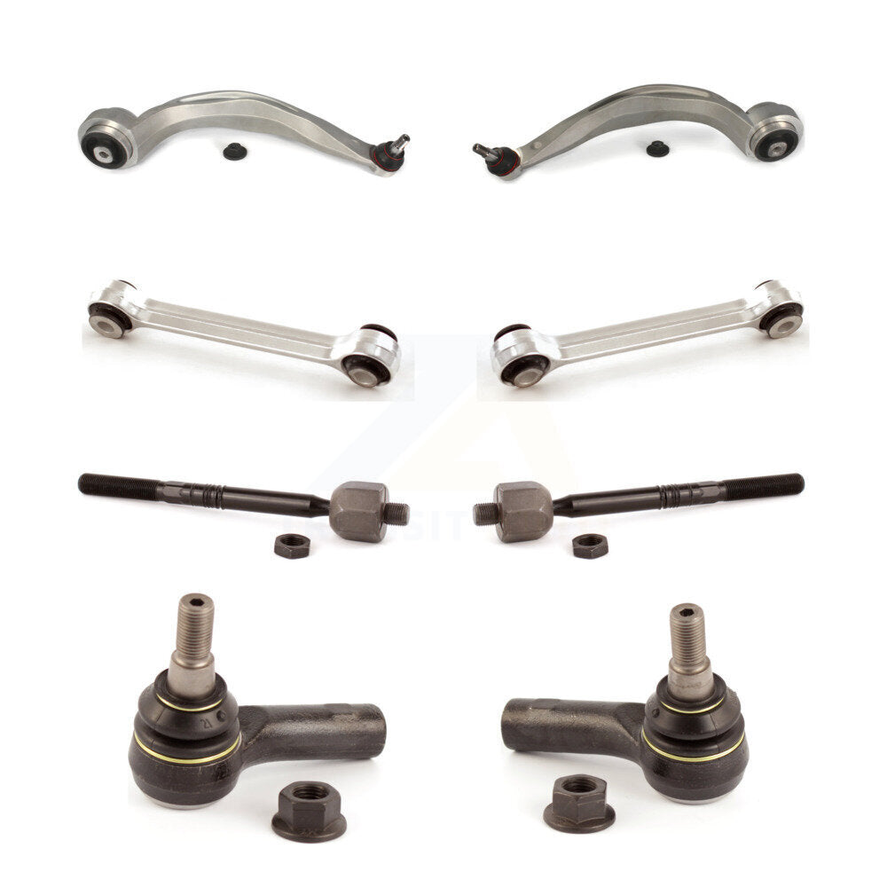 Control Arm And Ball Joint Tie Rod End Bar Link Front Kit (8Pc) For 2015 Audi S4