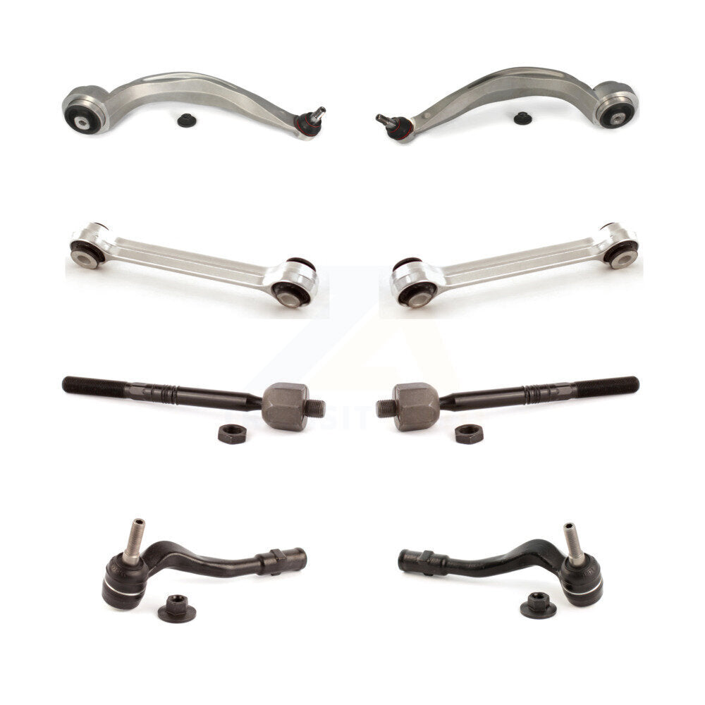 Control Arm & Ball Joint Tie Rod End Link Front Kit (8Pc) For Audi A4 Quattro Q5