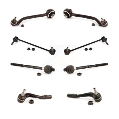 Arm Ball Joint Tie Rod End Link Front Kit (8Pc) For Mercedes-Benz C230 C240 C280