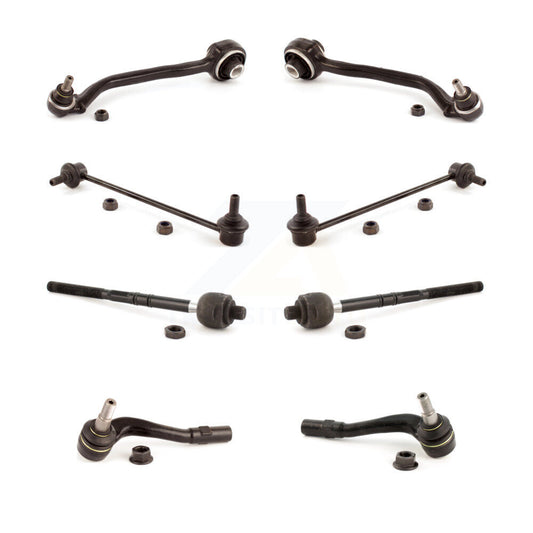 Arm Ball Joint Tie Rod End Link Front Kit (8Pc) For Mercedes-Benz C230 C240 C280