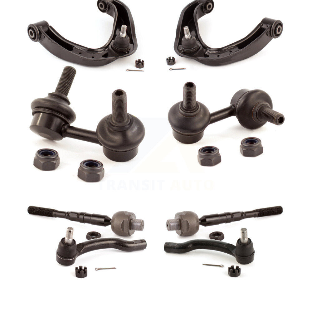 Control Arm And Ball Joint Tie Rod End Link Front Kit (8Pc) For Nissan Frontier
