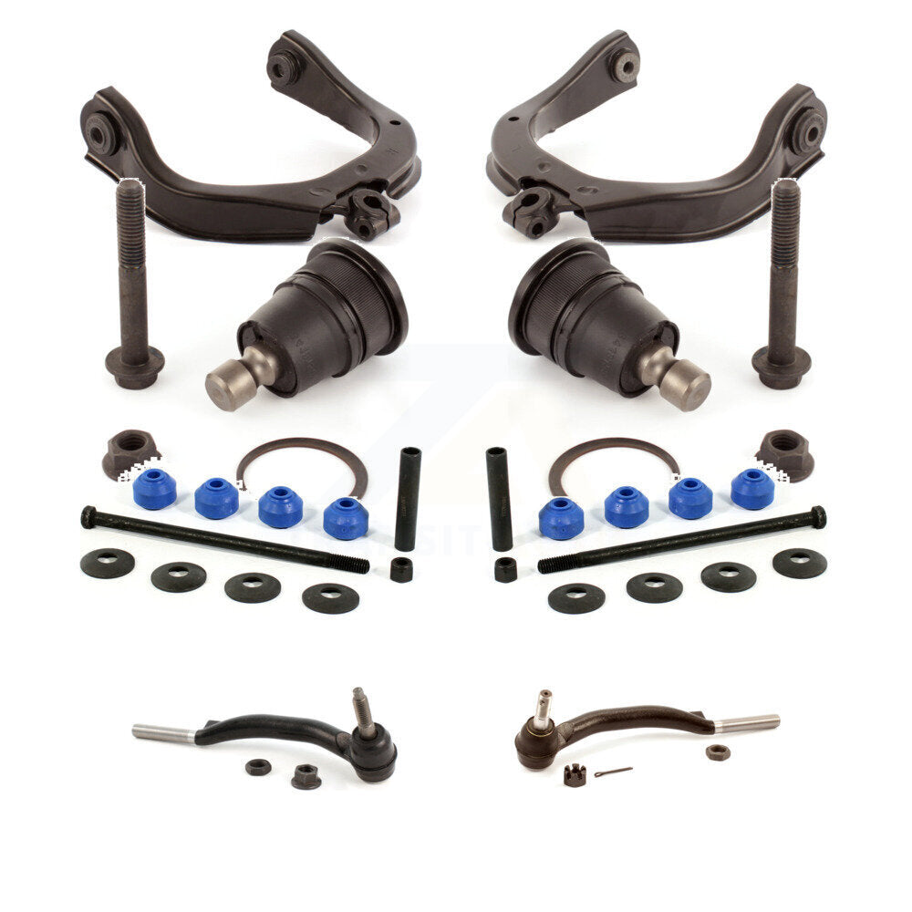 Suspension Arm Tie Rod End Bar Link Ball Joint Front Kit (8Pc) For Chevrolet GMC