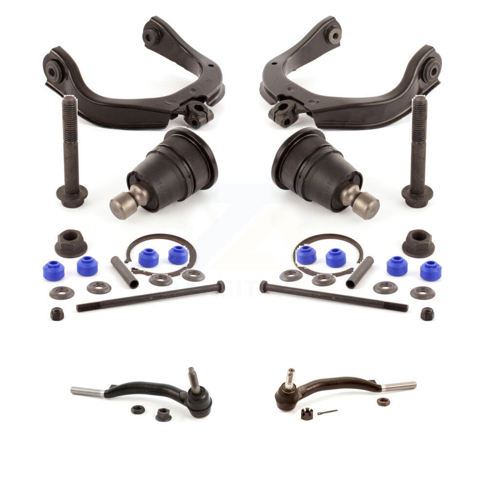 Suspension Arm Tie Rod End Bar Link Ball Joint Front Kit (8Pc) For Chevrolet GMC