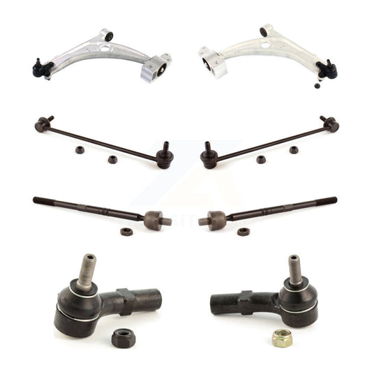 Arm And Ball Joint Tie Rod End Link Front Kit (8Pc) For 2006 Volkswagen Passat