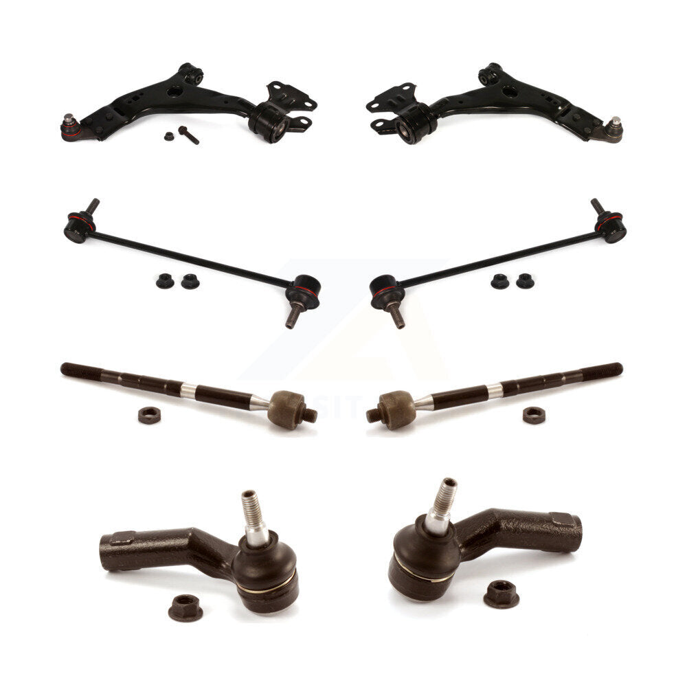 Control Arm & Ball Joint Tie Rod End Link Front Kit (8Pc) For 13-19 Ford Escape