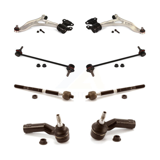 Control Arm And Ball Joint Tie Rod End Link Front Kit (8Pc) For Ford Focus C-Max