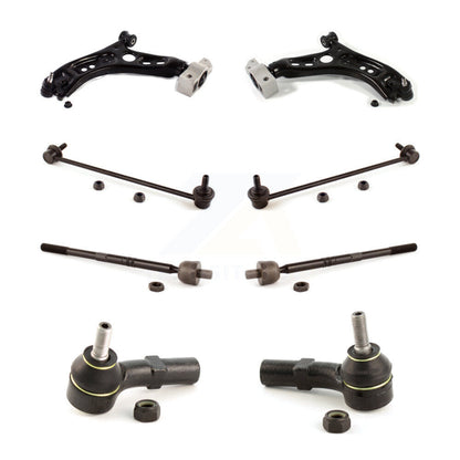 Control Arm Ball Joint Tie Rod End Link Front Kit (8Pc) For Volkswagen Tiguan CC