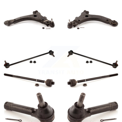 Control Arm And Ball Joint Tie Rod End Link Front Kit (8Pc) For Pontiac Montana