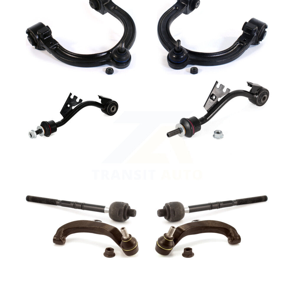 Control Arm & Ball Joint Tie Rod End Link Front Kit (8Pc) For Mercedes-Benz E320