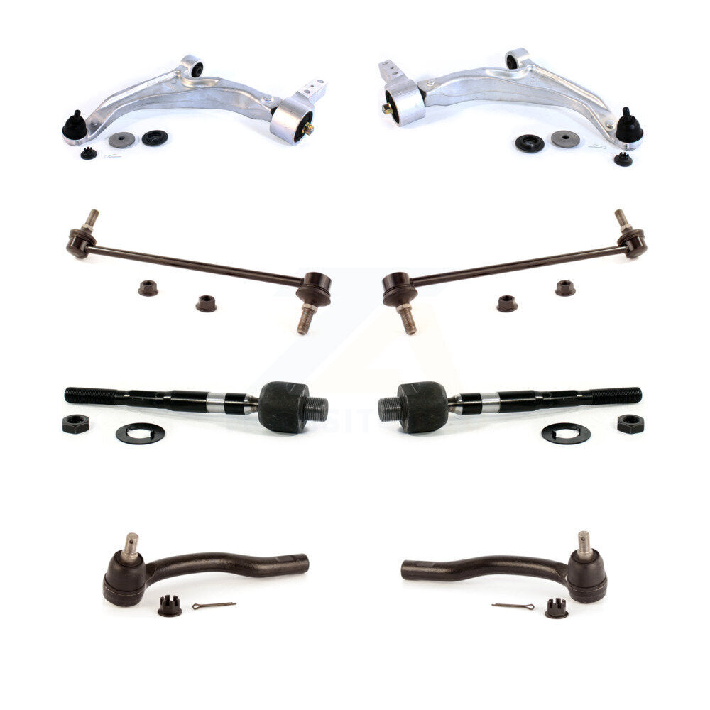 Control Arm & Ball Joint Tie Rod End Link Front Kit (8Pc) For 09-15 Honda Pilot